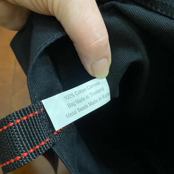 NWOT Vintage Campbell Soup Black Tote Bag with Decorative Can Motif - Picture 4 of 7